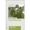 Claiming Individuality by Unknown