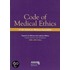 Code Of Medical Ethics