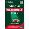 Collins Scrabble Lists door Onbekend