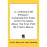 Conference Of Pleasure by Unknown