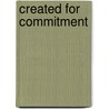 Created for Commitment door Wetherell Johnson