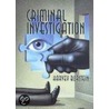 Criminal Investigation door Harvey Burstein