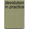 Devolution In Practice door John Adams