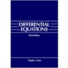 Differential Equations by Shepley L. Ross