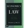 Economics Of The Law C door Thomas J. Miceli