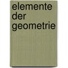 Elemente Der Geometrie door Eduard M�Ller