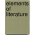 Elements of Literature
