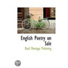 English Poetry On Sale door Basil Montagu Pickering