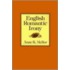 English Romantic Irony