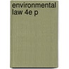 Environmental Law 4e P door Tim Jewell