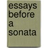 Essays Before A Sonata
