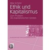 Ethik und Kapitalismus door Max Scheler