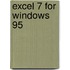 Excel 7 for Windows 95