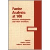 Factor Analysis at 100 door Robert Cudeck