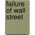 Failure Of Wall Street