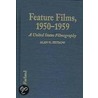 Feature Films, 1950-59 door Alan G. Fetrow