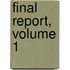 Final Report, Volume 1