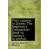 First Lessons In Greek door James Morris Whiton