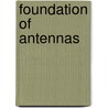 Foundation Of Antennas door Per-Simon Kildal