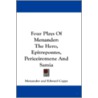 Four Plays of Menander door Onbekend