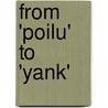 From 'Poilu' To 'Yank' door William Yorke Stevenson