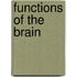 Functions Of The Brain