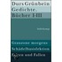 Gedichte Bücher 1 - 3