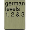 German Levels 1, 2 & 3 door Topics Entertainment