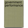 Government Performance door Patricia W. Ingraham