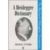 Heidegger Dictionary P by Michael J. Inwood