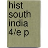 Hist South India 4/e P door K.A. Nilakanta Shastri