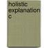 Holistic Explanation C