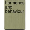 Hormones And Behaviour by Nick Neave