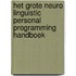 Het grote Neuro Linguistic Personal Programming Handboek