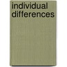 Individual Differences door Michael W. Eysenck