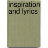 Inspiration and Lyrics door Steven G. Traylor