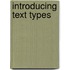 Introducing Text Types