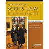 Introductory Scots Law door Sean Crossan