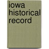 Iowa Historical Record door Onbekend