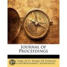 Journal Of Proceedings by Unknown