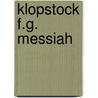 Klopstock F.G. Messiah door Friedrich Gottlieb Klopstock