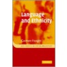 Language And Ethnicity door Carmen Fought
