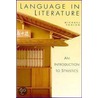 Language in Literature door Michael Toolan