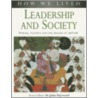 Leadership And Society door John Haywood