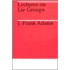 Lectures On Lie Groups