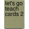 Let's Go Teach Cards 2 by Ritzuko Nakata