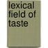 Lexical Field Of Taste
