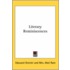 Literary Reminiscences