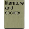 Literature and Society door T. Hawkes