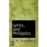 Lyrics, And Philippics door J.H. Scourfield